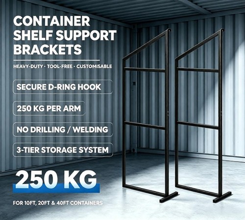 Shipping container racking - 2x,