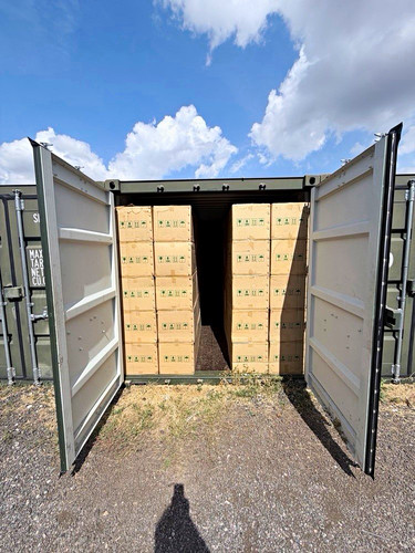Shipping container filled - shipping,
