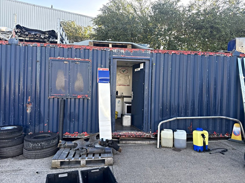 Converted shipping container - converted,